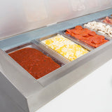 Maxx Cold Two-Door Refrigerated Pizza Prep Table, 22 cu. ft. Storage Capacity, in Stainless Steel - (MXCPP70HC)