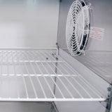 Maxx Cold Three-Door Refrigerated Pizza Prep Table, 32 cu. ft. Storage Capacity, in Stainless Steel - (MXCPP92HC)