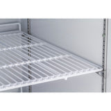 Maxx Cold Single Door Reach-In Refrigerator, Top Mount, 19 cu. ft. Storage Capacity, Stainless Steel - (MXCR19FDHC)