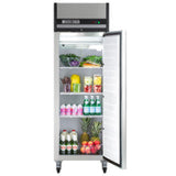 Maxx Cold Single Door Reach-In Refrigerator, Top Mount, 23 cu. ft., Energy Star, in Stainless Steel - (MXCR23FDHC)