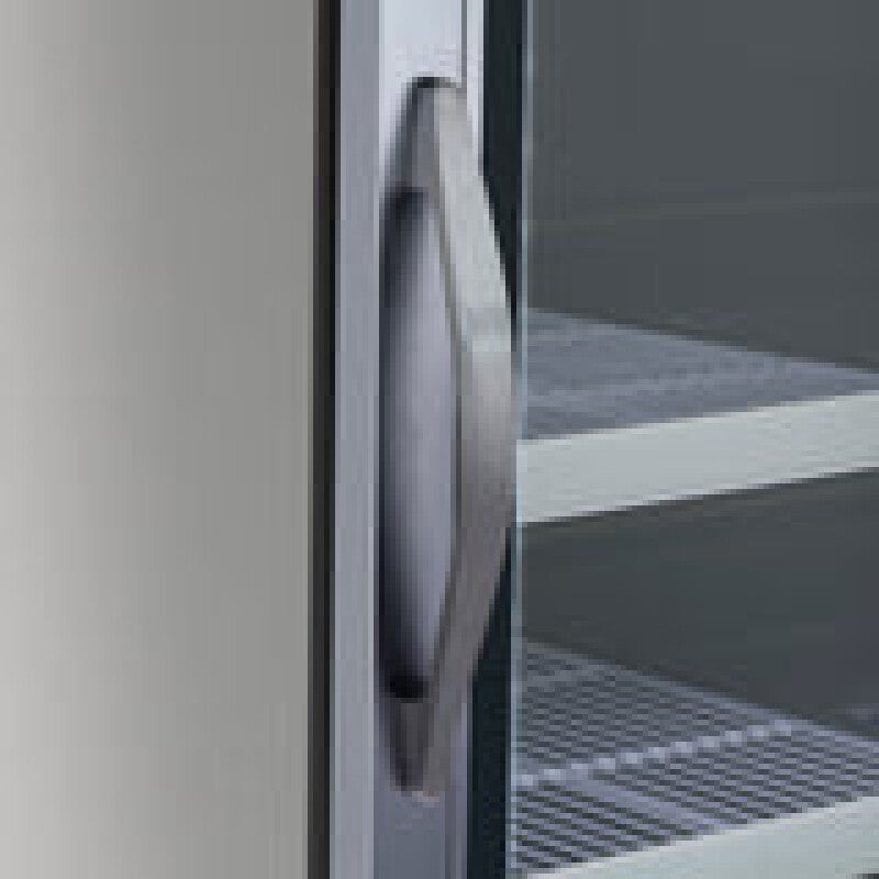 Maxx Cold Single Glass Door Reach-In Refrigerator, 23 cu. ft. Storage Capacity, in Stainless Steel - (MXCR23GDHC)
