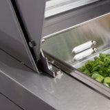 Maxx Cold Two-Door Refrigerated Sandwich and Salad Prep Station, 12 cu. ft., in Stainless-Steel - (MXCR48SHC)