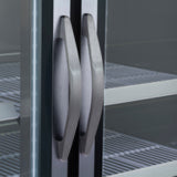 Maxx Cold Double Glass Door Reach-In Refrigerator, Bottom Mount, 49 cu. ft., in Stainless Steel - (MXCR49GDHC)
