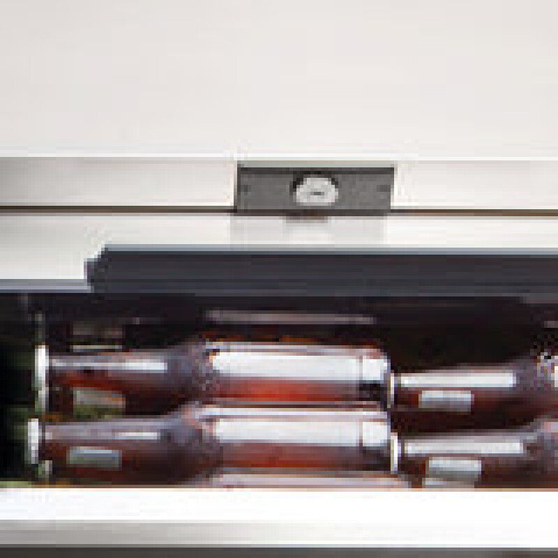 Maxx Cold Horizontal Bottle Cooler, 14 cu. ft. Storage Capacity, Black/Stainless Steel Top, Interior - (MXCR50BHC)