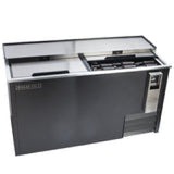 Maxx Cold Horizontal Bottle Cooler, 17 cu. ft. Storage Capacity, Black/Stainless Steel Top, Interior - (MXCR65BHC)