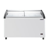 Maxx Cold Curved Glass Top Chest Freezer Display, 9.96 cu. ft. Storage Capacity, in White - (MXF54CHC6)