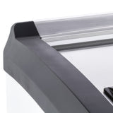 Maxx Cold Curved Glass Top Chest Freezer Display, 12.36 cu. ft. Storage Capacity, in White - (MXF64CHC7)
