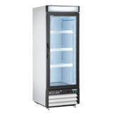 Maxx Cold Single Glass Door Merchandiser Refrigerator, Free Standing, 16 cu. ft., in White - (MXM116RHC)
