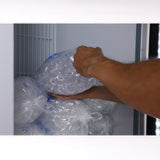 Maxx Cold Single Glass Door Ice Merchandiser Freezer, 23 cu. ft. Storage Capacity, in White - (MXM123FHCICE)