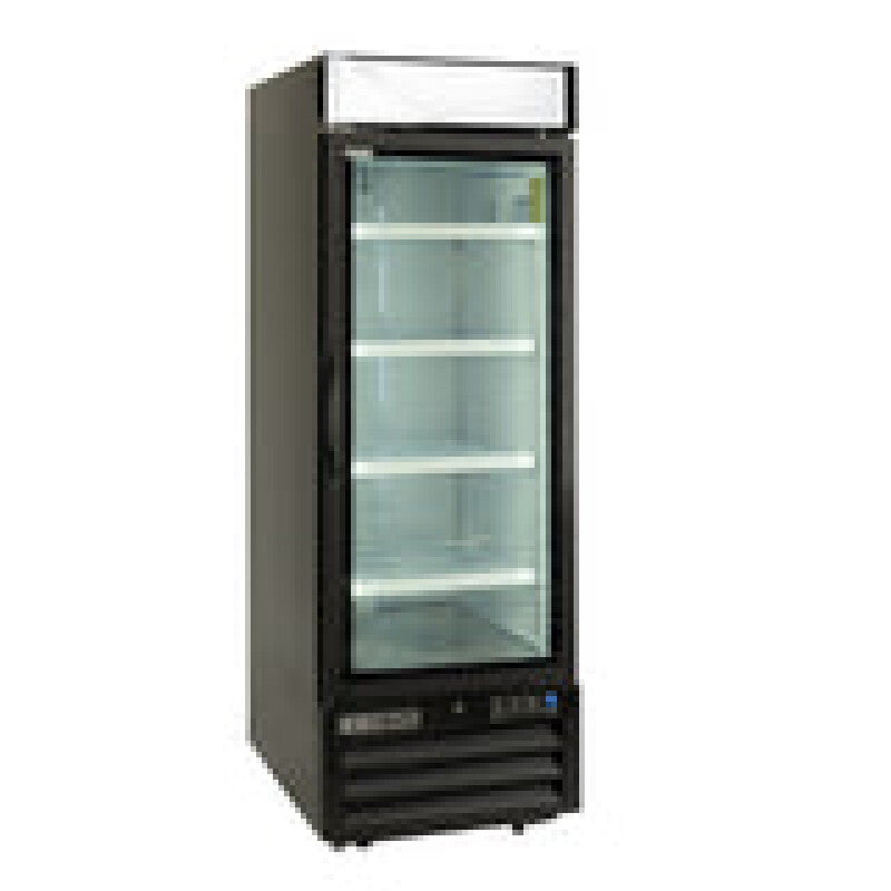 Maxx Cold Single Glass Door Merchandiser Refrigerator, 23 cu. ft., Energy Star, in Black - (MXM123RBHC)
