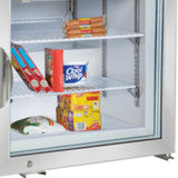 Maxx Cold Merchandiser Freezer, Countertop, 2.1 cu. ft. Storage Capacity, in White - (MXM12FHC)