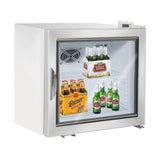 Maxx Cold Merchandiser Refrigerator, Countertop, 2.1 cu. ft. Storage Capacity, in White - (MXM12RHC)