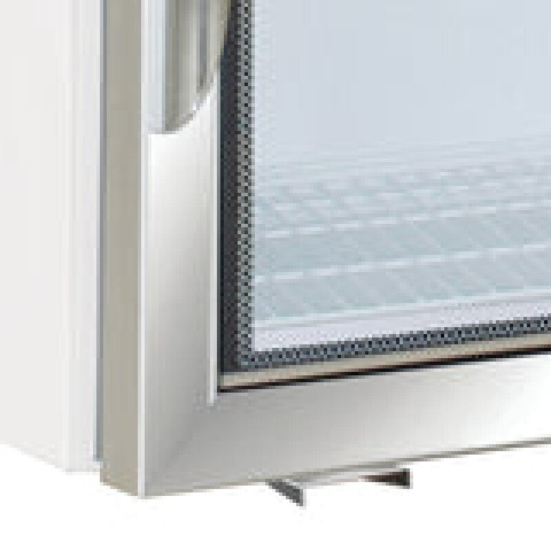 Maxx Cold Merchandiser Refrigerator, Countertop, 2.1 cu. ft. Storage Capacity, in White - (MXM12RHC)