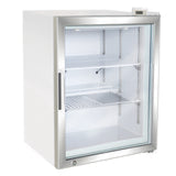 Maxx Cold Merchandiser Freezer, Countertop, 3.5 cu. ft. Storage Capacity, in White - (MXM135FHC)