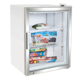 Maxx Cold Merchandiser Freezer, Countertop, 3.5 cu. ft. Storage Capacity, in White - (MXM135FHC)