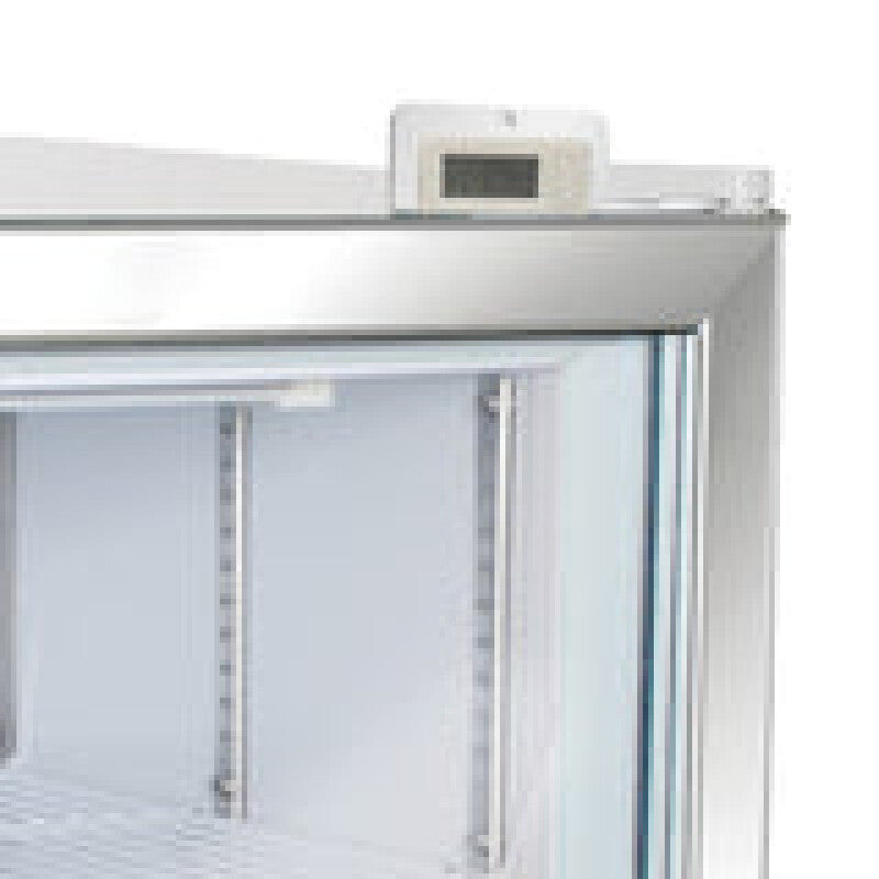 Maxx Cold Merchandiser Freezer, Countertop, 3.5 cu. ft. Storage Capacity, in White - (MXM135FHC)