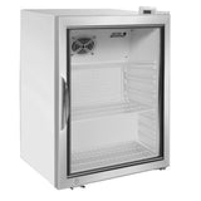 Maxx Cold Merchandiser Refrigerator, Countertop, 3.5 cu. ft. Storage Capacity, in White - (MXM135RHC)