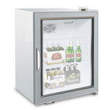 Maxx Cold Merchandiser Refrigerator, Countertop, 3.5 cu. ft. Storage Capacity, in White - (MXM135RHC)