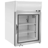 Maxx Cold Merchandiser Freezer, Countertop, 4.2 cu. ft. Storage Capacity, in White - (MXM14FHC)