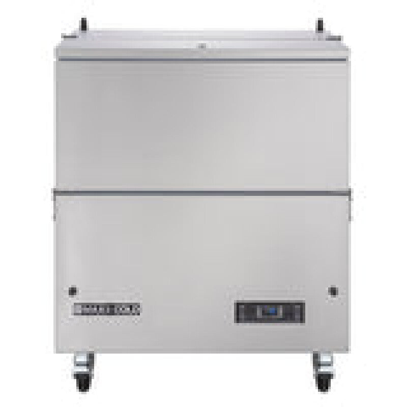 Maxx Cold Milk Cooler, 34"W, Stores up to (8) 13" Milk Crates, in Stainless Steel - (MXMC34HC)