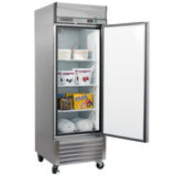 Maxx Cold Single Door Reach-In Freezer, Bottom Mount, 23 cu. ft., in Stainless Steel - (MXSF23FDHC)