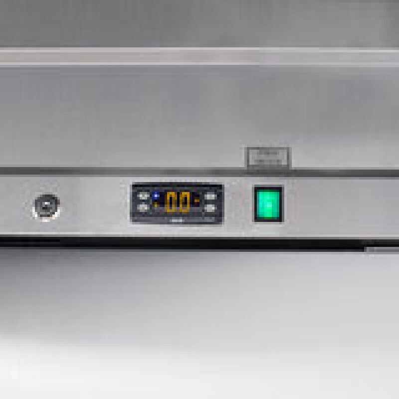 Maxx Cold Double Door Reach-In Freezer, Bottom Mount, 49 cu. ft., in Stainless Steel - (MXSF49FDHC)