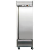 Maxx Cold Single Door Reach-In Refrigerator, Bottom Mount, 23 cu. ft., in Stainless Steel - (MXSR23FDHC)