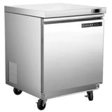 Maxx Cold Single Door Undercounter Refrigerator, 6.7 cu. ft. Storage Capacity, in Stainless Steel - (MXSR29UHC)