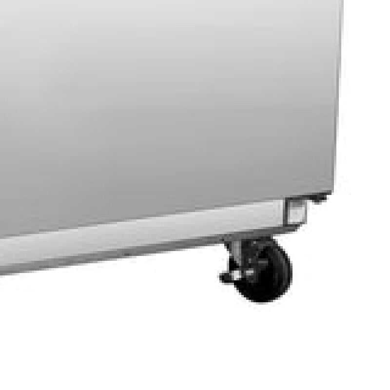 Maxx Cold Double Door Undercounter Refrigerator, 14.1 cu. ft. Storage Capacity, in Stainless Steel - (MXSR60UHC)