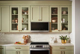 LG MVEL2035X over-the-range microwave installed in kitchen