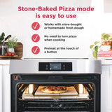 30" Electric Wall Oven and Microwave Combination with Stone-Baked Pizza