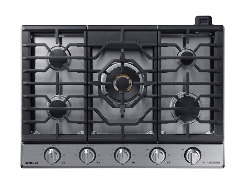 30" Chef Collection Gas Cooktop with 22K BTU Dual Power Burner - (NA30N9755TSAA)