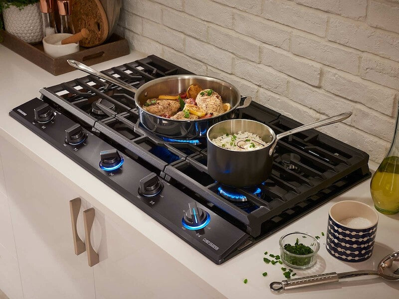 36" Chef Collection Gas Cooktop with 22K BTU Dual Power Burner - (NA36N9755TMAA)