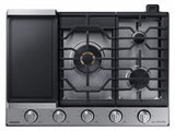 36" Chef Collection Gas Cooktop with 22K BTU Dual Power Burner - (NA36N9755TSAA)