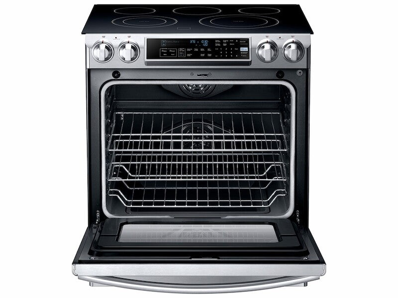 5.8 cu. ft. Slide-in Electric Range with Dual Convection - (NE58F9500SS)