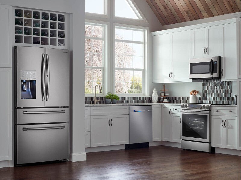 5.8 cu. ft. Slide-in Electric Range with Dual Convection - (NE58F9500SS)