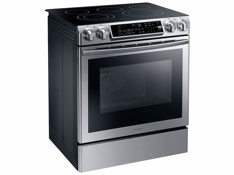 5.8 cu. ft. Slide-in Electric Range with Dual Convection - (NE58F9500SS)