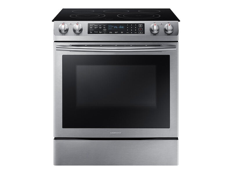 5.8 cu. ft. Slide-in Electric Range in Stainless Steel - (NE58K9430SS) - SAMSUNG