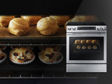 5.8 cu. ft. Slide-in Electric Range in Stainless Steel - (NE58K9430SS) - SAMSUNG