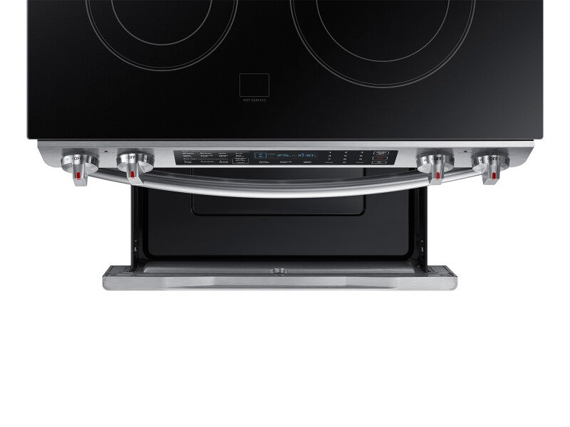 5.8 cu. ft. Slide-in Electric Range in Stainless Steel - (NE58K9430SS) - SAMSUNG