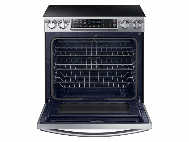 5.8 cu ft. Smart Slide-in Induction Range with Virtual Flame™ - (NE58K9560WSAA)