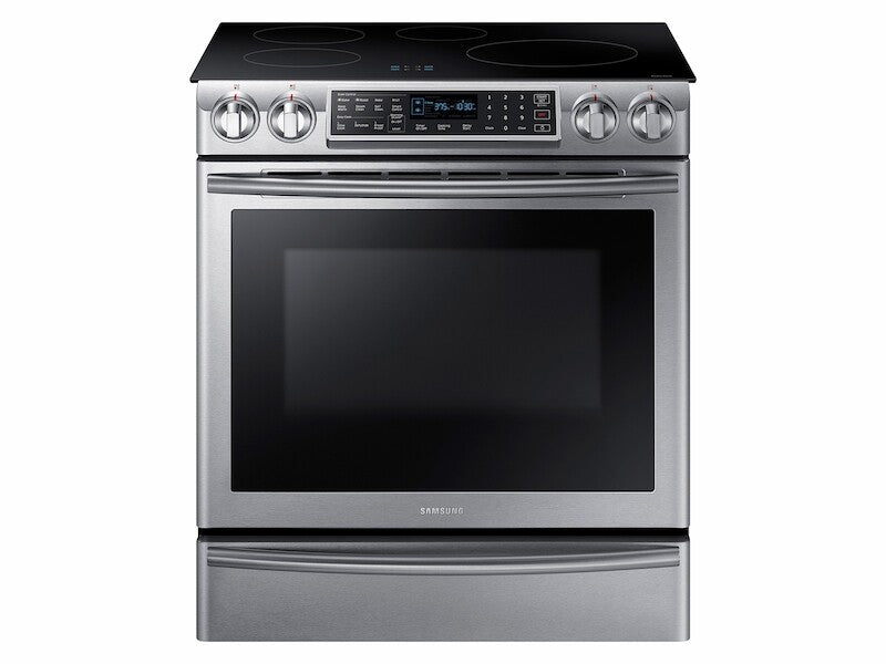 5.8 cu ft. Smart Slide-in Induction Range with Virtual Flame™ - (NE58K9560WSAA)