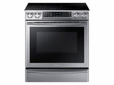 5.8 cu ft. Smart Slide-in Induction Range with Virtual Flame™ - (NE58K9560WSAA)