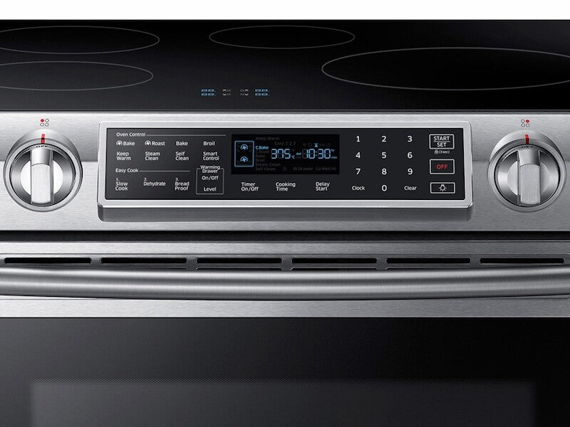 5.8 cu ft. Smart Slide-in Induction Range with Virtual Flame™ - (NE58K9560WSAA)