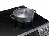 5.8 cu ft. Smart Slide-in Induction Range with Virtual Flame™ - (NE58K9560WSAA)