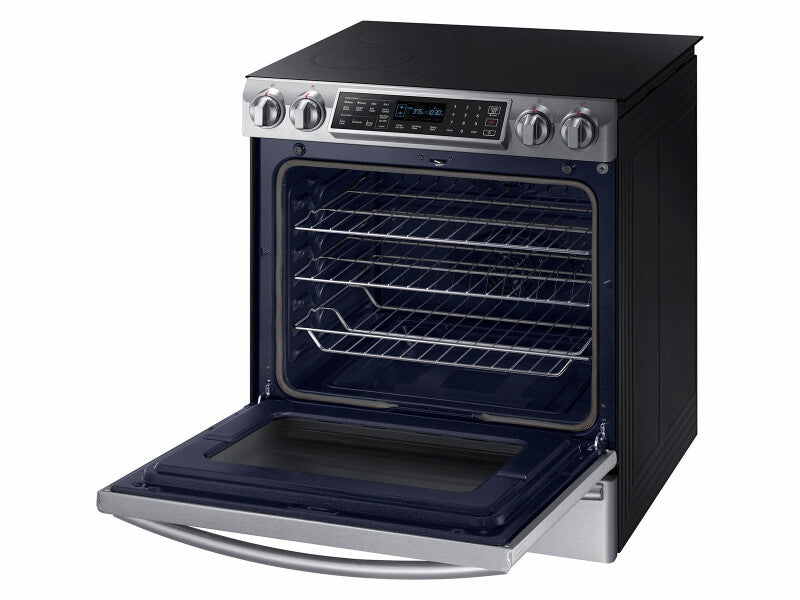 5.8 cu ft. Smart Slide-in Induction Range with Virtual Flame™ - (NE58K9560WSAA)