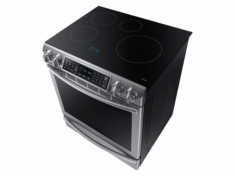 5.8 cu ft. Smart Slide-in Induction Range with Virtual Flame™ - (NE58K9560WSAA)