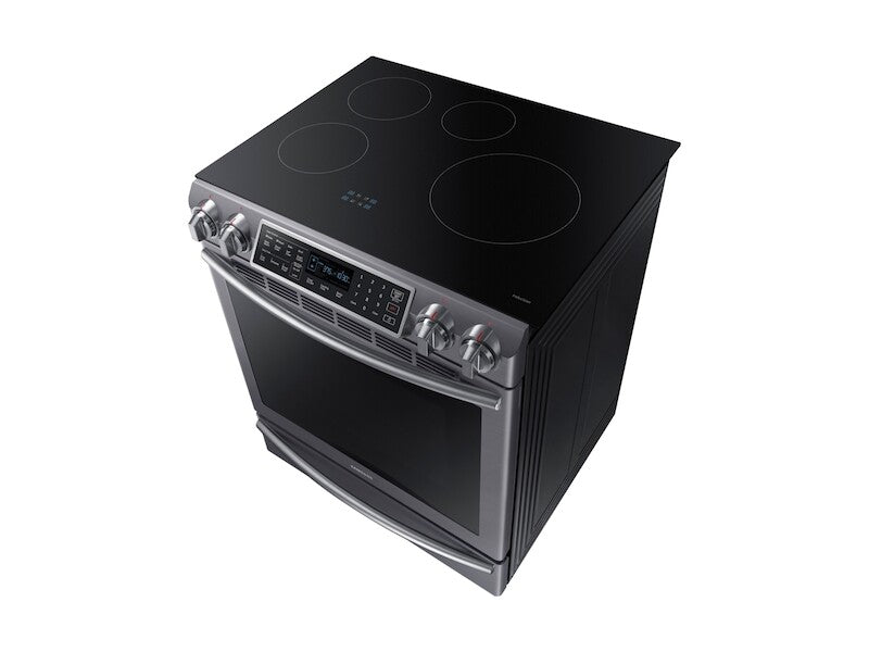 5.8 cu ft. Smart Slide-in Induction Range with Virtual Flame™ - (NE58K9560WSAA)