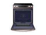 5.8 cu. ft. Slide-In Electric Range in Black Stainless Steel - (NE58R9431SG) - SAMSUNG