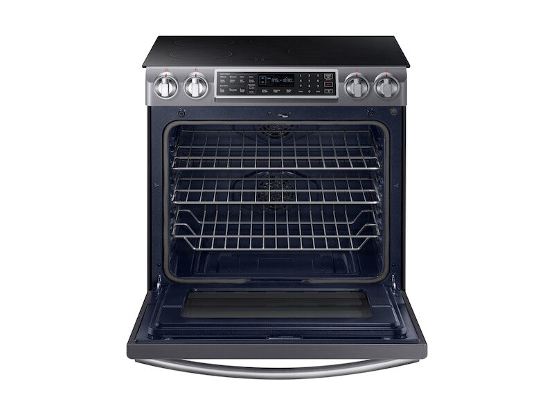 5.8 cu ft. Smart Slide-in Induction Range with Virtual Flame™ - (NE58R9560WGAA)